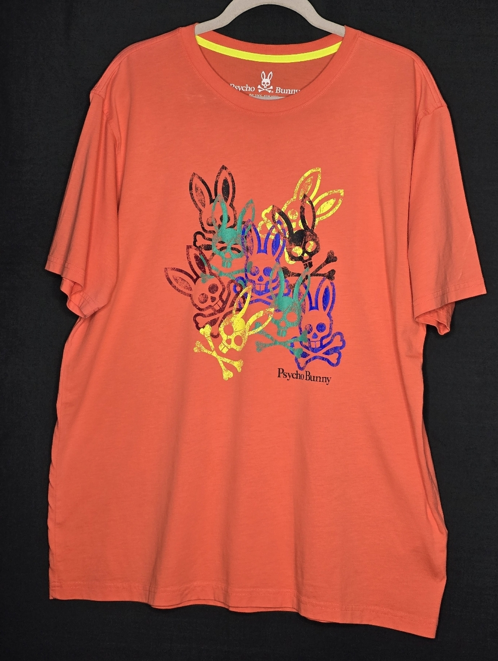 Psycho Bunny Orange Tee - XXL - Picture 2 of 6